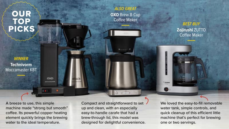 The Best Coffee Makers Automatic Drip of 2024 America s Test Kitchen
